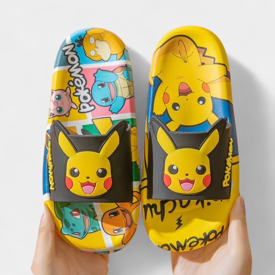 Chinelo Pikachu Personagens