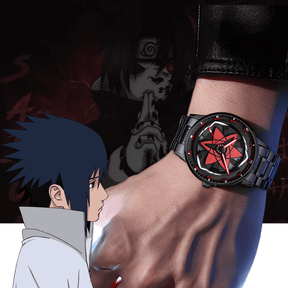 Relógio Sharigan Giratório - Ei anime br