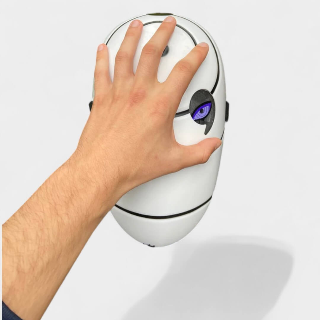 MÁSCARA OBITO UCHIHA OLHOS COM LED