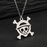 COLAR CAVEIRA SIMBOLO ONE PIECE
