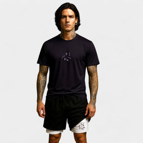 SHORT ANIME FIT™ UNISSEX ZENITSU RESPIRAÇÃO PROFUNDA