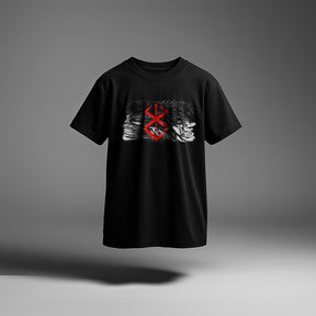 CAMISETA PREMIUM BERSERK GUTS CONFUSÃO
