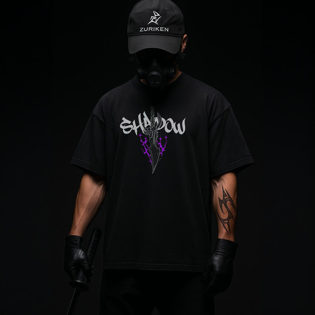 CAMISETA OVERSIZED PREMIUM SOLO LEVELING SUNG JIN-WOO