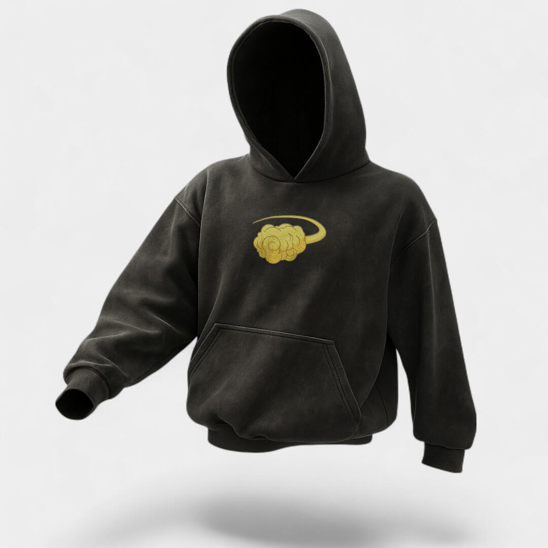 MOLETOM VINTAGE PREMIUM DRAGON BALL GOHAN SSJ2