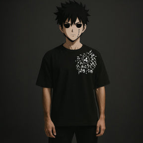 CAMISETA OVERSIZED PREMIUM NARUTO SASUKE