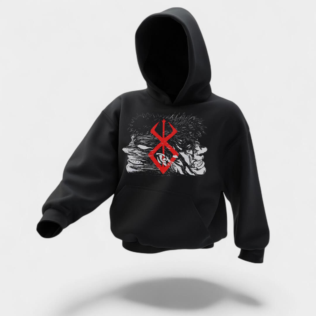 MOLETOM PREMUIM BERSERK GUTS CONFUSÃO