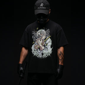 CAMISETA OVERSIZED PREMIUM SANEMI NICHIRIN BLADE DEMON SLAYER