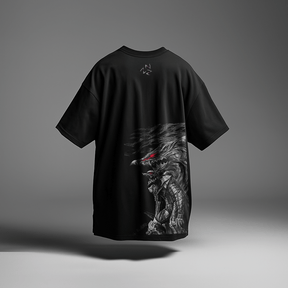 CAMISETA OVERSIZED PREMIUM BERSERK GUTS CONFUSÃO