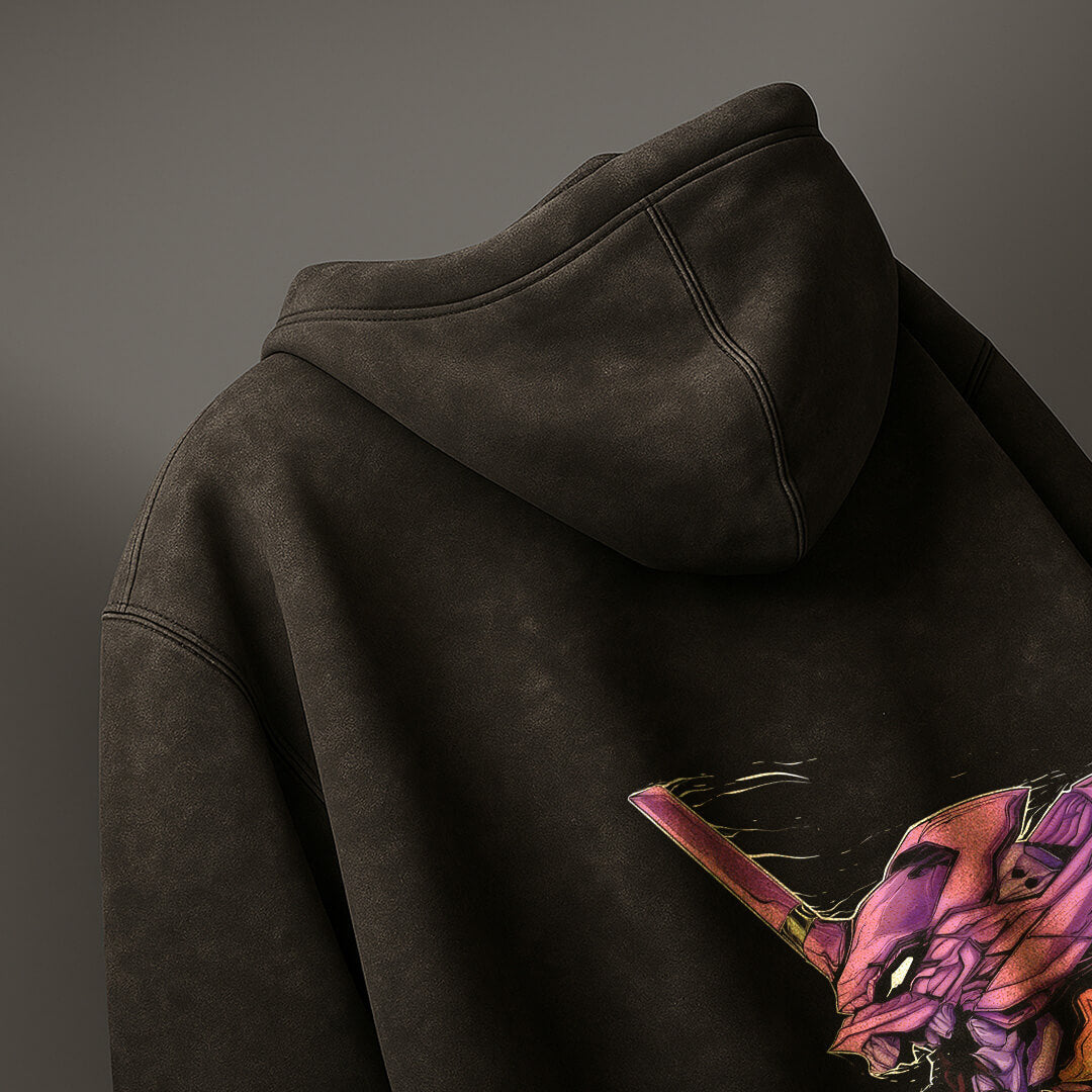 MOLETOM VINTAGE PREMIUM EVANGELION EVA 01