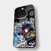 CAPINHA DE IPHONE GIYU DEMON SLAYER METALIZADO