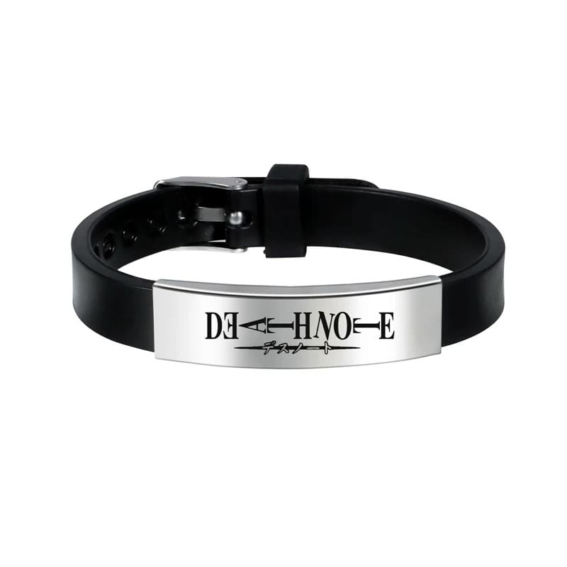 BRACELETE DO DEATH NOTE AÇO INOXIDÁVEL