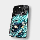 CAPINHA DE IPHONE  MUICHIRO DEMON SLAYER METALIZADO