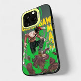 CAPINHA DE IPHONE CHAINSAW MAN METALIZADO