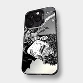 CAPINHA DE IPHONE GUTS PAZ BERSERK METALIZADO