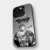 CAPINHA DE IPHONE GUTS WAR BERSERK METALIZADO