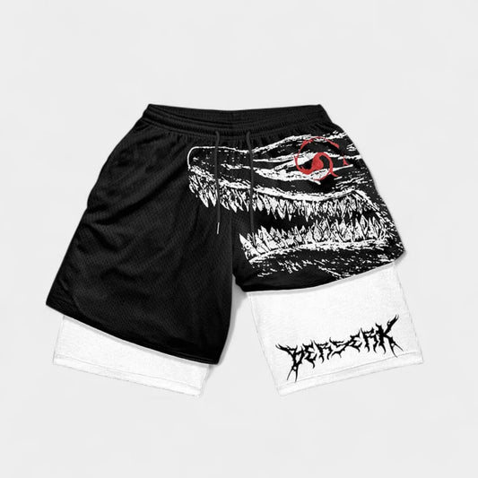Shorts Anime Fit™ Unisex Berserk Beast